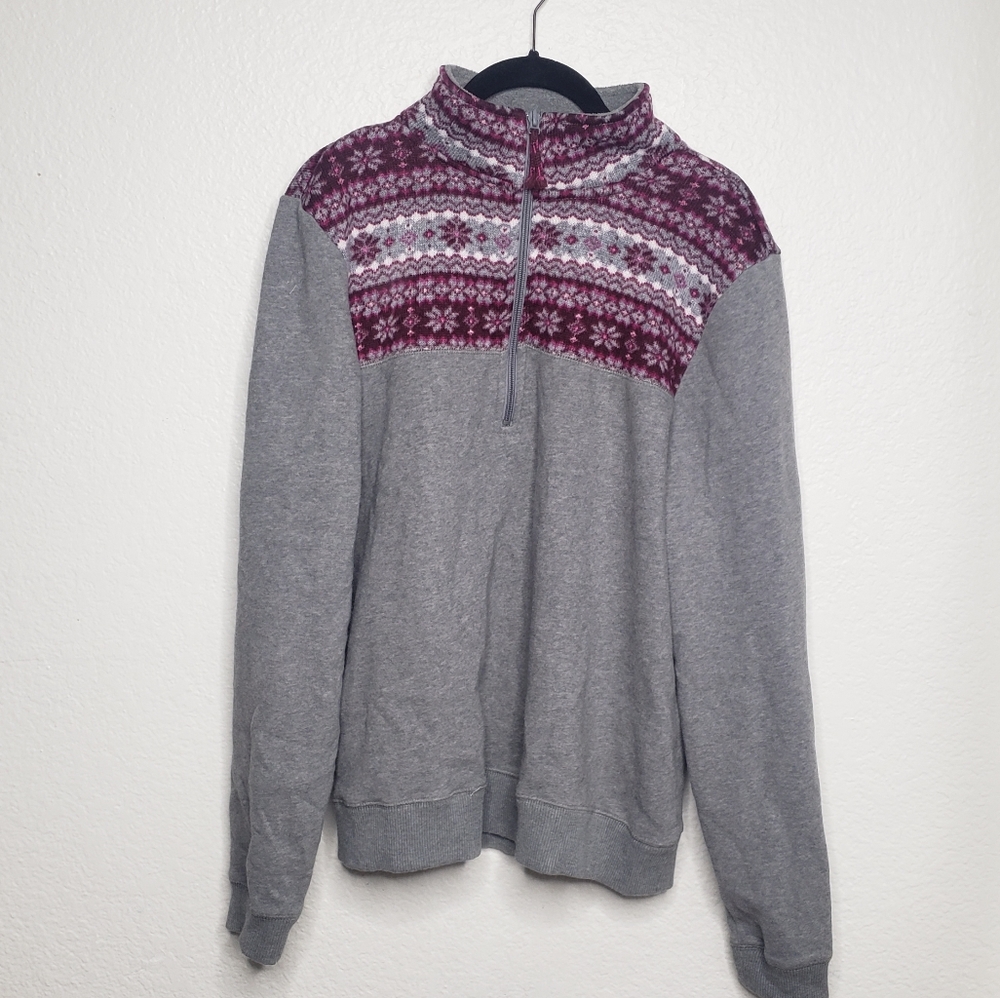Prince & Fox 1/2 Zip Pullover Sweater Size XL